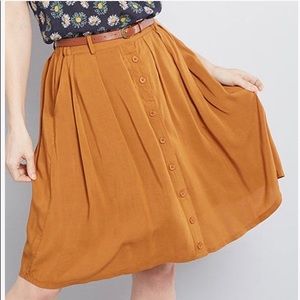 ModCloth Bookstores Best Skirt Small No Belt